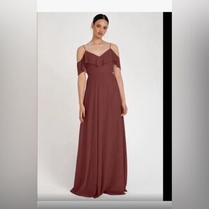 NWT JennyYoo MILA Bridesmaid Dress - Cinnamon Rose Size 2. Never worn